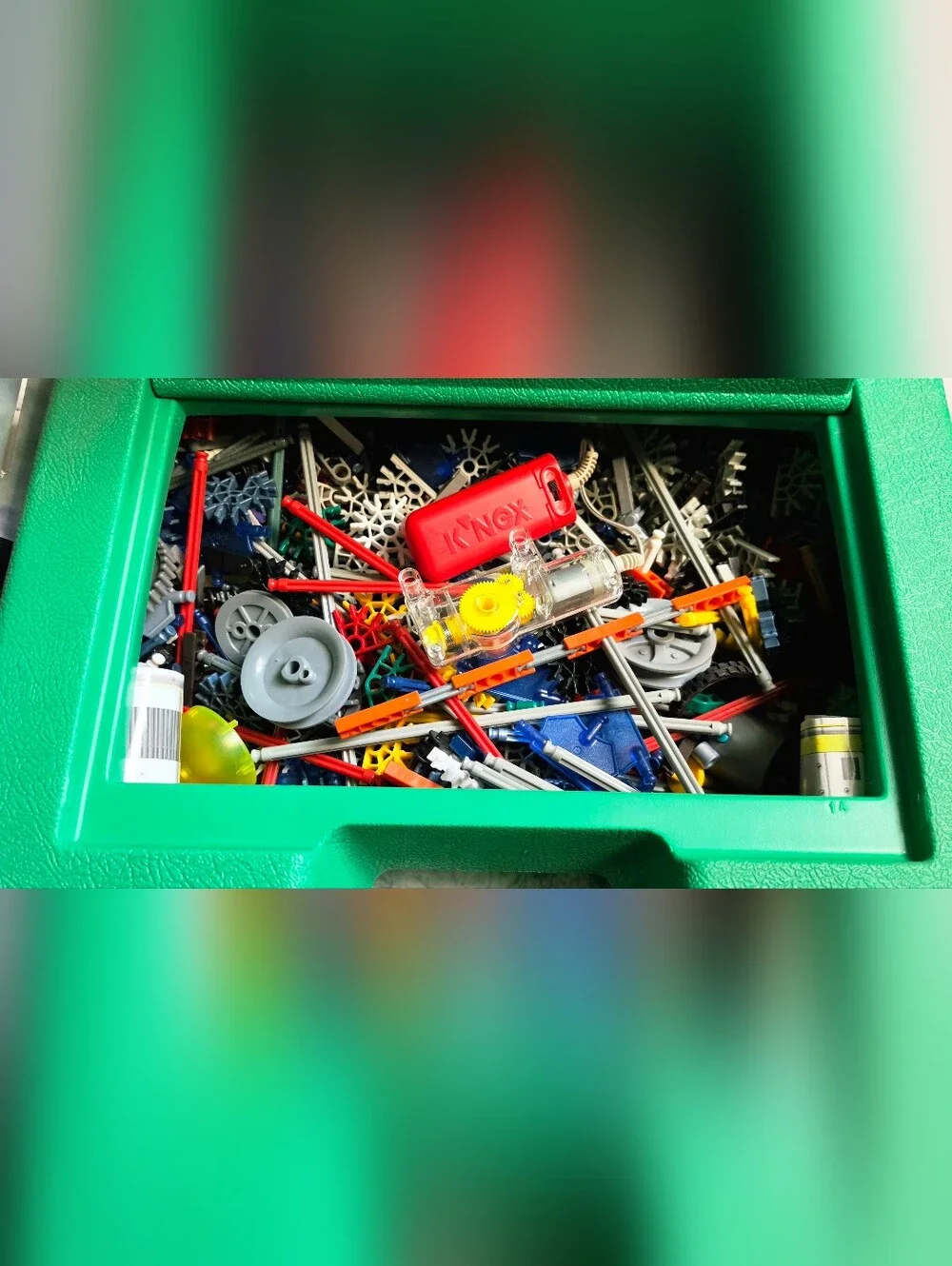 K'NEX International Space Station 15118 Complete w/ Instructions & Storage Case